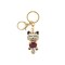 Wrapables Crystal Bling Key Chain Keyring with Tassel Car Purse Handbag Pendant